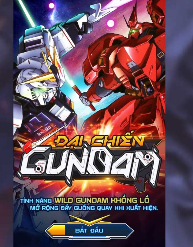 Nút điều khiển quan trọng Gundam